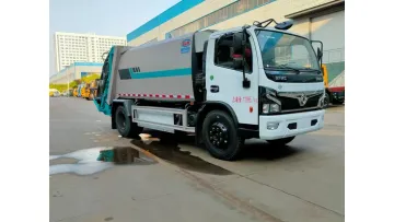 Eco-Friendly & Energy Saving Dongfeng 4X2 10cbm CNG-Powered Squeeze Refuse Truck1