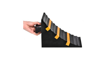 Car Speed Bumps Rubber Road Buffers Bicycle Speed Bumps Parking Spaces Anti-collision Strips Accessories1