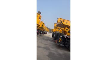 Made in China, XCMG produces QY25K truck crane