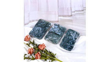 Hot Sale Natural Crystal Crafts Healing Plate Moss Agate Rectangle Tray for Decoration1