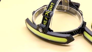 XPG+COB sensor 1200mA adjust Portable Mini COB LED Headlight With Built-in Battery Flashlight USB Rechargeable Head Lamp Torch1