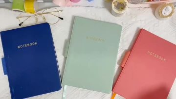 Pu hardcover notebook