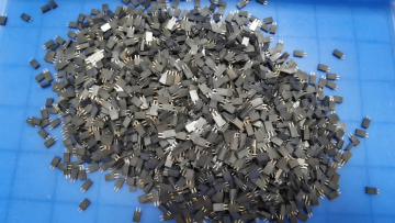 Yangzhan Kang 2.54mm pitch single-row plug-in connector, 7.1mm high, 2P-40P, fully automated production line – real photos shown.