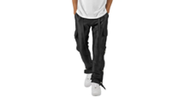OEM Fashion Vintage High Low Waist Streetwear Wide Leg Cargo Pants With Pockets Straight men Jean Trousers1