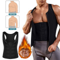 Men Compression Shirt Weight Loss Workout Undershirts Slimming Vest Body Shaper Waist Trainer Tank Tops Shapewear Sauna Suit