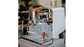 stainless steel espresso coffee machine