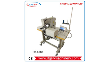 HM-430W Single Needle Automatic Computer Sewing Machine Flat-Bed with Core Engine Motor Components for Backpack Belts Making (1)