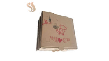 JF Custom 40x40 Inch Eco-Friendly Corrugated Paper Pizza Box Wholesale Takeaway Delivery Package Embossing Printing Handling1