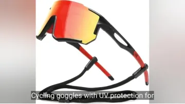 Cycling Goggles with UV Protection for Cycling, Running, Mountain Biking, and Sunglasses1
