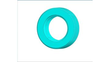 Silicone Gasket with VariaBle Diameter Interface