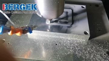 CNC chamfered - flat polished