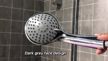 Economic Wholesale bathroom hot selling 3 function chrome handheld rain shower head1