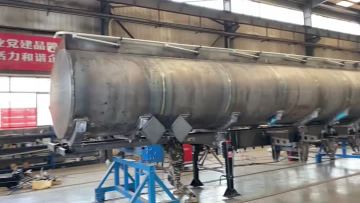 4 Axles Fuel Tank Semi Trailer