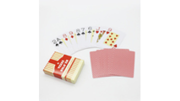 Hot Sale Manufacturers: Casino Waterproof Playing Cards, PVC EVV 0.3mm Poker Cards1