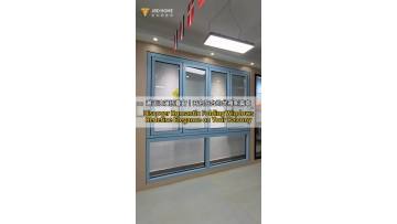 aluminum folding window