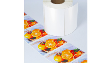 Custom Size Inkjet Gloss Label White Inkjet Label 