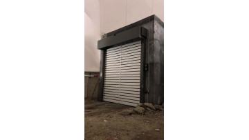 Spiral rollup door
