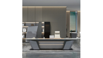 Selling a Unique Patent Advanced Gray Mountain Shape Design Edge Series with Smart Fingerprint Unlock Deputy Cabinet Office Desk1