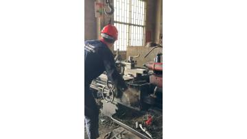 hydraulic plastic baling machine