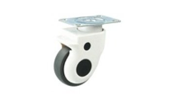 Medical Grade 125mm Top Plate Hospital Bed Caster1