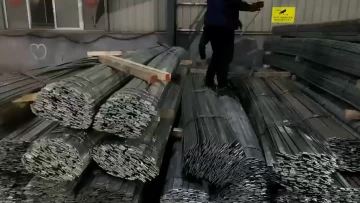 black flat steel
