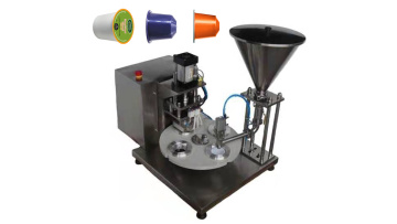 Coffee Capsule Filling Sealing Machine 