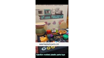 Injection molded plastic parts toys