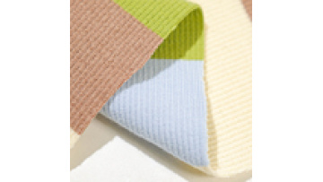 Sustainable Organic Bamboo 95% Cotton 5% Spandex Knit Rib Fabric for Sweater1