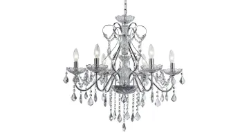 Elegant European LED Crystal Chandelier for Stylish Living Spaces1
