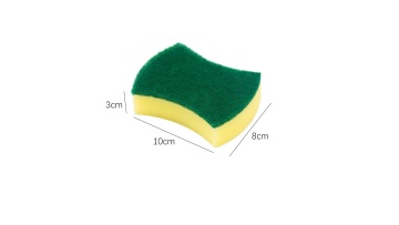 Irregular shape green and yellow