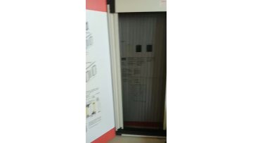 DIY custom size window and door curtain fireproof invisible  fiberglass window insect screen mosquito net mesh1