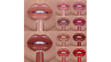 OEM Custom No LOGO liquid lipstick Vendor lip gloss Private Label vegan Nude Lip Gloss1