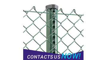 PVC coated galvanized wire chain link fences prices 50ft Chain Link Fence1