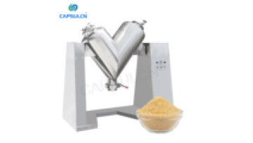Professional CE Cosmetic Chemical Small Powder Mixer V Shape Powder Mixer Mixing Equipment1