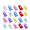 20PCS Mixed Plastic Garment Clips Holder for DIY Patchwork Fabric Quilting Craft Sewing Knitting Clips Home Office Supply