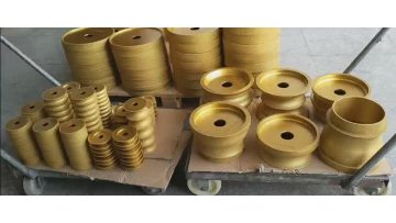 vacuum brazed diamond grinding wheel