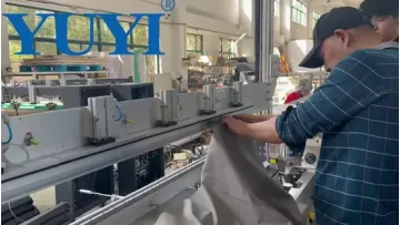 Industrial Auto Roman Curtain Keel Bar Sew Equipment, PLC Intelligent, 8~80mm Width, Infrared Auto Break Thread1