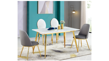 DINING TABLE AND CHAIRS