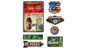 Personalized Metal Sign Vintage Garage Decorative Poster Retro Metal Tin Plate Plaque Custom Vintage Metal Signs Tin Sign Tin1