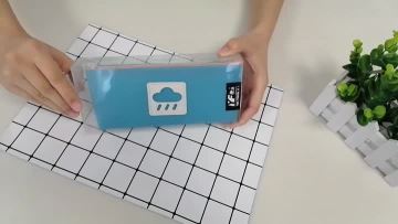 Hotsale custom colorful weather style TPU pencil case