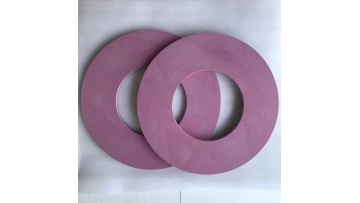 Pink chrome corundum wheel