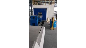 PVC rapid rolling door for robotic welding cell