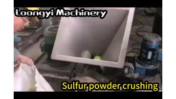 Sulfur powder acm mill