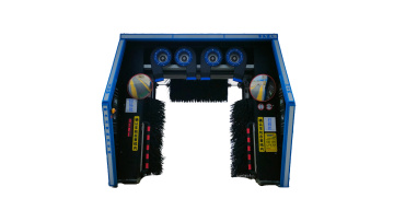Reciprocating automatic car washing machine