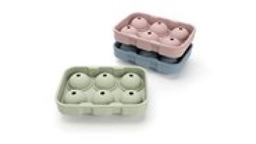 Leadone 6 Cavity Food Grade Ball Shape Silicone Mold Ice Ball Mould Large Silicone Ice Cube Tray Mould1