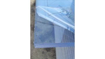 Light clear Blue PC Sheet clear Polycarbonate Plastic Sheet Plate1