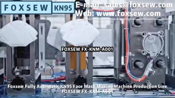 Fully Automatic KN95 Mask Making Machine Production Line FOXSEW FX-KNM-A001
