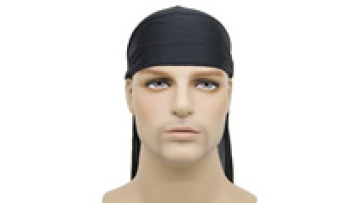 H-242 Hot Selling Silk Drug Scarf Hat: Custom Logo Long Satin Bonnet1