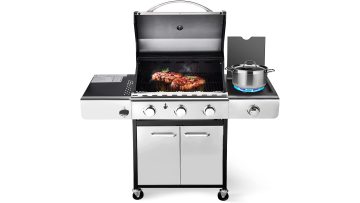 4+1burner gas grill