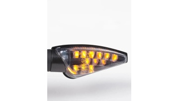 Universal Motorcycle LED Turn Signal Light Indicator Blinker Lamp Amber ABS